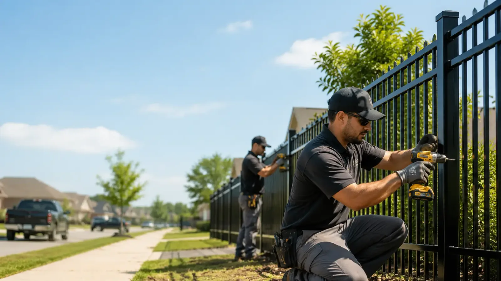 Metal Fence Installation in Glen Flora, TX